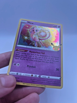 Pokemon Mew Holo Rare TCG Card 11/25 Celebrations 25th Anniversary - Image 3