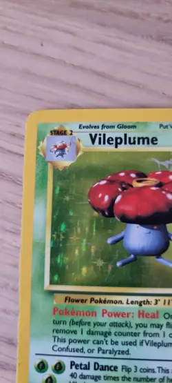 Pokemon TCG Vileplume Holo Rare Card Jungle Unlimited Edition 15/64 - Image 4