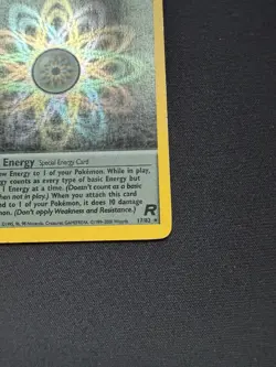 Pokemon TCG Rainbow Energy 17/82 Team Rocket Holo Vintage WOTC 1999-2000 HP - Image 5