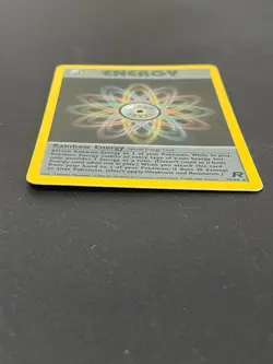 Rainbow Energy 17/82 Holo Rare Unlimited WotC Pokemon Team Rocket - Image 3