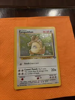 Pokemon TCG Kangaskhan Jungle 5/64 Holo Unlimited Holo Rare - Image 1