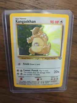 Pokemon TCG Kangaskhan Jungle 5/64 Holo Unlimited Holo Rare - Image 2