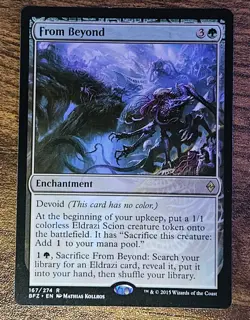 From Beyond - NM Rare - MTG Battle for Zendikar - ⚔B&B - Image 1