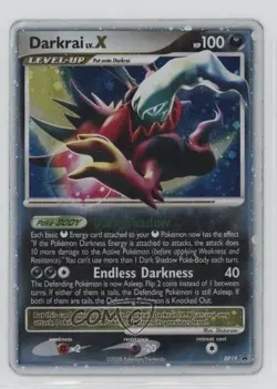 Darkrai Lv X Pokemon Diamond & Pearl Black Star Promo #DP19 2007 - Image 1