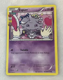 Pokemon Espurr RC14/RC32 Generations Radiant Collection TCG Card - Image 1