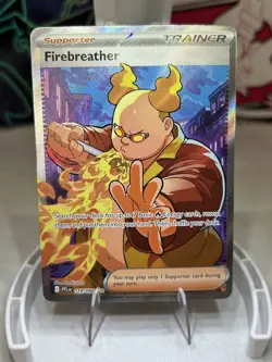 Firebreather 119/094 Ultra Rare Pokemon TCG ME02 Phantasmal Flames PACK FRESH NM - Image 1