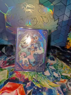 Pokemon Lisia HR KDJL-HR-025 Chinese Pocket Eif Baby Claw Machine Trainer Card - Image 2