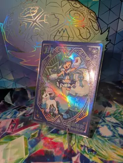 Pokemon Lisia HR KDJL-HR-025 Chinese Pocket Eif Baby Claw Machine Trainer Card - Image 3