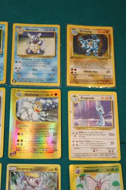 Pokemon 16 Card Lot Gyarados Blastoise Wigglytuff Machamp Wartortle - Image 3