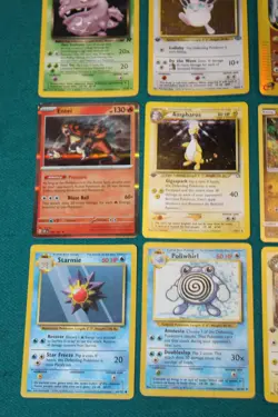 Pokemon 16 Card Lot Gyarados Blastoise Wigglytuff Machamp Wartortle - Image 4