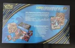 Pokemon Phantasmal Flames Mega Charizard UPC Ultra Premium Collection - IN HAND - Image 2