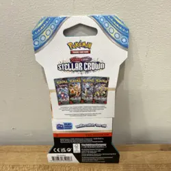 Pokemon TCG Scarlet & Violet Stellar Crown English Booster Pack 2024 - Image 2