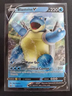 Blastoise V SWSH101 SWSH: Sword & Shield Promo Cards Holo LP Pokemon TCG - Image 4