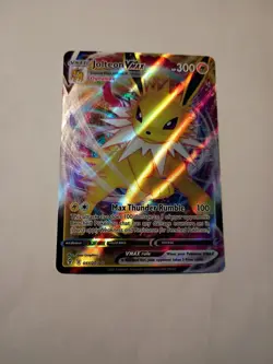 Pokemon Jolteon VMAX Holo Full Art Ultra Rare TCG Card Evolving Skies 051/203 - Image 1