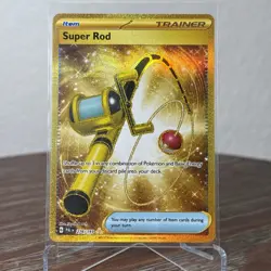 Pokemon Card Super Rod 276/193 Hyper Rare Paldea Evolved Near Mint - Image 1