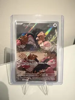 Pokemon TCG Spearow 151/132 Illustration Rare Mega Evolution Near Mint Condition - Image 1