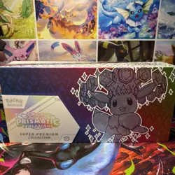 Pokemon TCG Prismatic Evolutions Super Premium Collection SPC OPEN BOX NO PACKS - Image 1