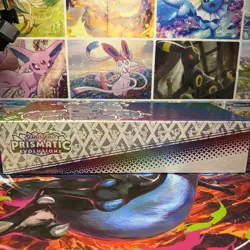 Pokemon TCG Prismatic Evolutions Super Premium Collection SPC OPEN BOX NO PACKS - Image 3