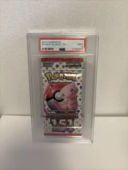 INDONESIAN 2023 Pokemon Scarlet & Violet 151 Graded Foil Pack PSA 9 - Image 1