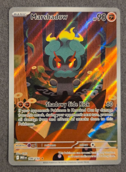 Marshadow 146/132 Illustration Rare Mega Evolution Base Set POKEMON TCG - Image 1