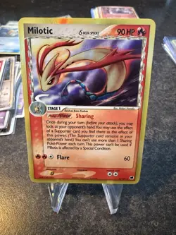 Pokemon TCG Milotic Dragon Frontiers 5/101 Holo Rare Delta Species Stage 1 90HP - Image 1
