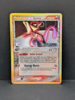 Mewtwo 12/113 Delta Species Reverse Holo Rare Pokemon TCG Nintendo MP - Image 1