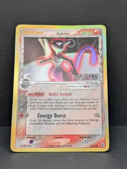 Mewtwo 12/113 Delta Species Reverse Holo Rare Pokemon TCG Nintendo MP - Image 3
