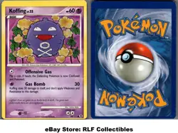 2009 Pokemon, Platinum Rising Rivals, #68/111 Koffing Lv. 22, Common, Miscut - Image 1