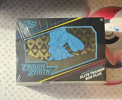 Crown Zenith Pokemon Center Elite Trainer Box Plus ETB - Factory Sealed - Image 1