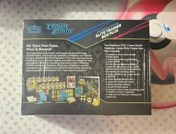 Crown Zenith Pokemon Center Elite Trainer Box Plus ETB - Factory Sealed - Image 2