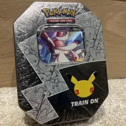 Pokemon TCG 25th Anniversary Celebrations Tin Dark Sylveon V NEW Factory Sealed - Image 1