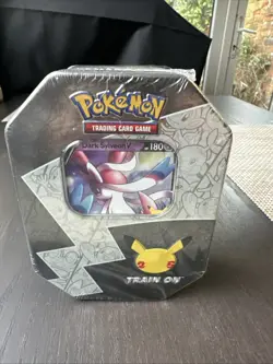Pokemon TCG 25th Anniversary Celebrations Tin Dark Sylveon V NEW Factory Sealed - Image 1