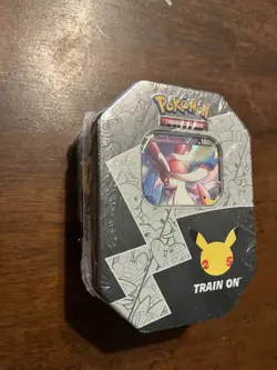 Pokemon TCG Celebrations 25th Anniversary Tin Factory Sealed Dark Sylveon V - Image 4