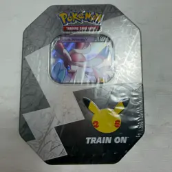 Pokemon TCG Celebrations 25th Anniversary Tin Factory Sealed Dark Sylveon V - Image 1
