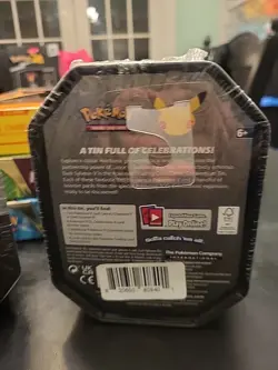 Pokemon TCG 25th Anniversary Celebrations Tin Dark Sylveon V Factory Sealed - Image 2