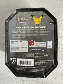 Pokemon TCG Celebrations 25th Anniversary Tin Factory Sealed Dark Sylveon V - Image 2