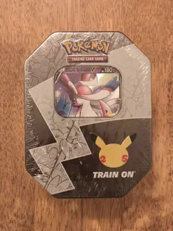 Pokemon TCG 25th Anniversary Celebrations Tin Dark Sylveon V NEW Factory Sealed - Image 1