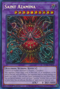 YUGIOH SAINT AZAMINA SECRET SUDA-EN036 NEAR MINT - Image 1