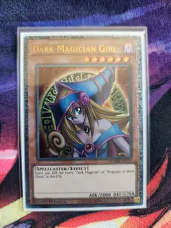 Yugioh, Dark Magician Girl Ultra Pharaoh's Rare MAMA-EN107 - Image 2