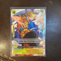 One Piece ST29 Egghead Sanji SR Alternate Art ENGLISH - Image 1