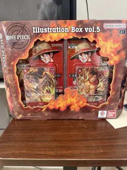 Bandai One Piece Card Game Illustration Box vol. 5, Brand New, Factory Sealed - Image 1