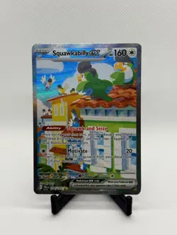 Squawkabilly EX 264/193 Paldea Evolved Special Illustration Rare Pokemon TCG - Image 1