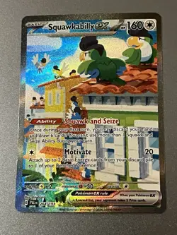 Pokemon TCG Squawkabilly EX 264/193 Paldea Evolved Special Illustration Rare NM - Image 1