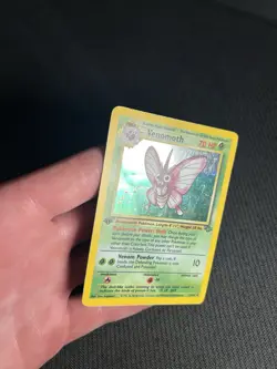 Pokemon TCG Venomoth 13/64 1st Edition Jungle Holo Rare MP - Image 4