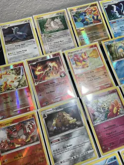 (30) Pokemon Cards Lot WOTC Vtg Holo STAMPED REVERSE Raikou Magmortar Swirls Exp - Image 5