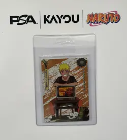 PSA Magazine x Kayou Exclusive NARUTO Uzumaki PROMO CARD December NEW IN HAND!! - Image 1