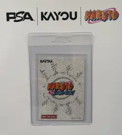 PSA Magazine x Kayou Exclusive NARUTO Uzumaki PROMO CARD December NEW IN HAND!! - Image 2