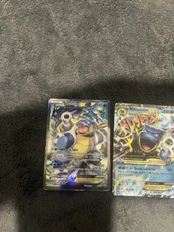 Blastoise Xy122 and 2 Mega Blastoise Bundle Pokemon Cards - Image 3