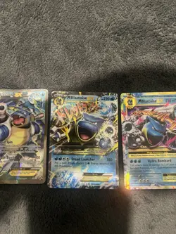 Blastoise Xy122 and 2 Mega Blastoise Bundle Pokemon Cards - Image 4