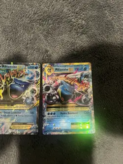 Blastoise Xy122 and 2 Mega Blastoise Bundle Pokemon Cards - Image 5
